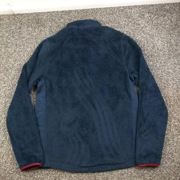 NWT LL Bean Jacket Adventure Hybrid Fleece Full Zip Navy Blue Mens Medium - Picture 5 of 8